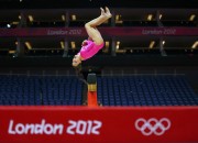 USA Olympic Gymnastics Team at training session at the North Greenwich Arena in London, 26 July (81xHQ) 5844ee213926899