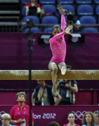 USA Olympic Gymnastics Team at training session at the North Greenwich Arena in London, 26 July (81xHQ) 9eed19213922085