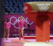 USA Olympic Gymnastics Team at training session at the North Greenwich Arena in London, 26 July (81xHQ) Bc887d213923317