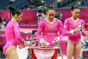 USA Olympic Gymnastics Team at training session at the North Greenwich Arena in London, 26 July (81xHQ) C0ef01213920450