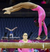USA Olympic Gymnastics Team at training session at the North Greenwich Arena in London, 26 July (81xHQ) Fabdf8213925244
