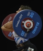 Зои Смит - at the weightlifting women’s 58kg event at The Excel Centre in London, 30 July (52xHQ) 8c5f7a213930320