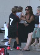 Виктория Бекхэм (Victoria Beckham) watches her sons soccer game with her daughter Harper (sep.29) - 17xHQ Feca44213931364