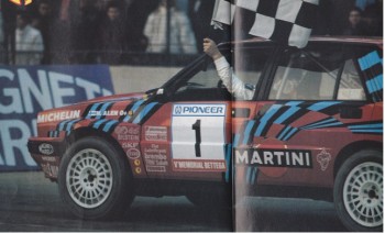 SUBARU Impreza Prodrive STI WRX parabrezza sole ombra WORLD RALLY TEAM