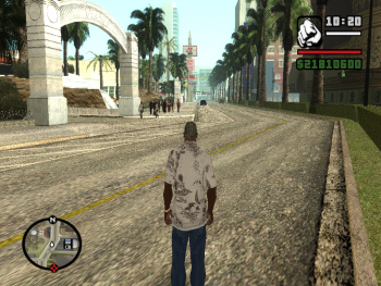 gta sa draw distance mod