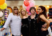 Ariana Grande & Jennette McCurdy - on the 'Sam & Cat' Set in LA (6-26-13)