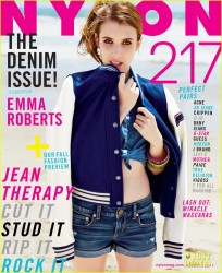 Emma Roberts - Nylon Magazine (August 2013)