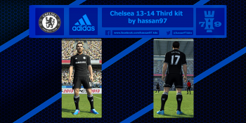 download pes 2013 Chelsea 13-14 Third kit by hassan97