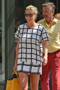 Heidi Klum - leggy, leaving her NYC Hotel (8-7-13)