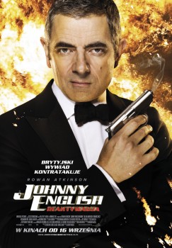 Polski plakat filmu 'Johnny English Reaktywacja'