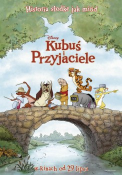 Polski plakat filmu 'Kubuś i Przyjaciele'