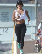 Eva Longoria - out jogging in Malibu (11-3-13)