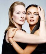 Линдси Лохан, Мэрил Стрип (Lindsay Lohan, Meryl Streep) Michael Thompson Photoshoot 2006 for W (3xHQ) C962e6290761666