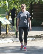 Amy Smart - Hiking at TreePeople in Beverly Hills 04/03/2015