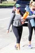 Reese Witherspoon - Leaving yoga class in Brentwood 04/06/2015