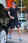 David Beckham - Leaving SoulCycle in Brentwood 04/09/2015