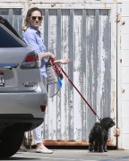 Emmy Rossum - Takes her dog to the vet in West Hollywood 04/17/2015