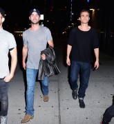 Chace Crawford & Paul Wesley - Lucky Strike Bowling alley in NYC 05/11/2015